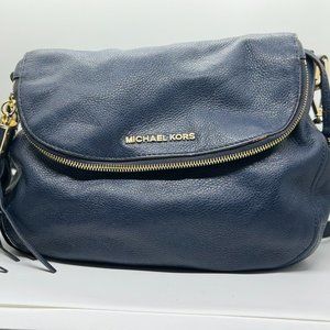 Michael Kors Crossbody Purse Navy Blue
